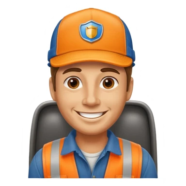 truck driver sticker