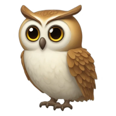 Hibou sticker