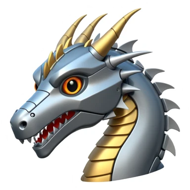 Robo dragon sticker