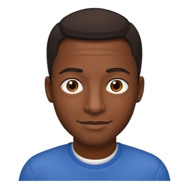 A high black guy sticker