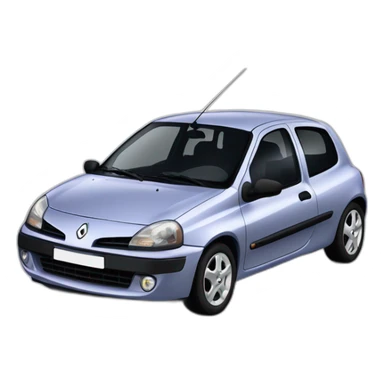 Renault Clio 2 sticker