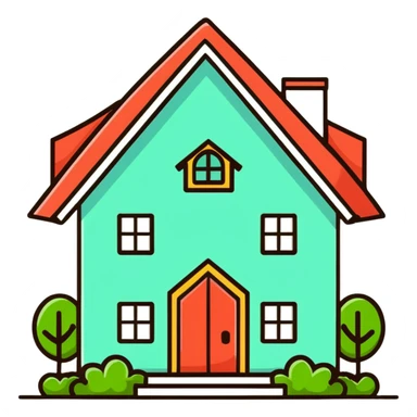 house sticker