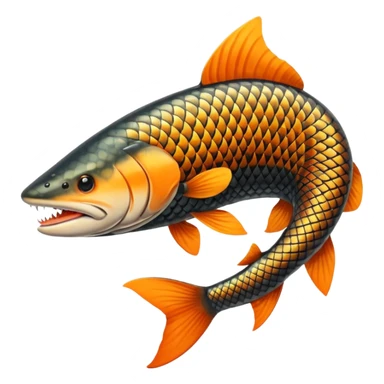 muskie fish sticker
