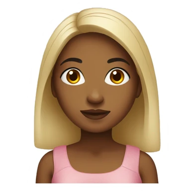 Dominican girl sticker