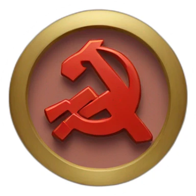 Communism symbol sticker