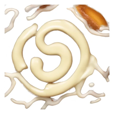 Cinnabon with cream  sticker