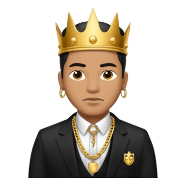 Gangster king druglord sticker