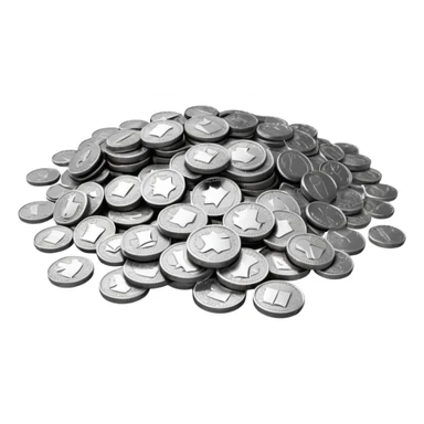 Plata en puntitos  sticker