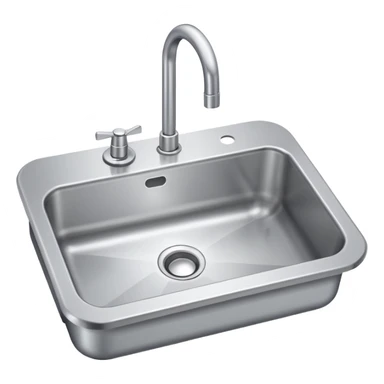 aluminium sink sticker