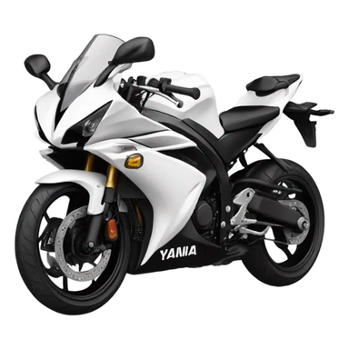 Yamaha-r3, which is all white sticker