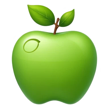 Create an Apple-style emoji that represents a stock/share, combining a clean upward-trending chart, a minimal financial symbol, and a confident growth vibe, using simple shapes, smooth gradients, and the polished. sticker