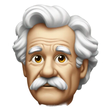 Mark Twain with a dice sticker