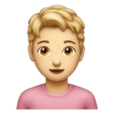 Nounours avec des cœurs dans les yeux sticker