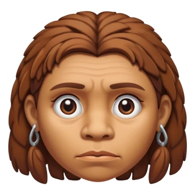 slack jawed female neanderthal sticker