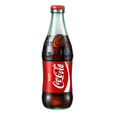 Coca-Cola bottle sticker