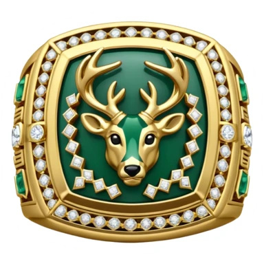 Bucks championship ring sticker