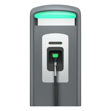 single charging station sticker