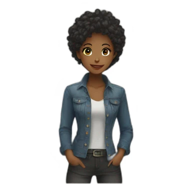 Interior designer love anime sticker