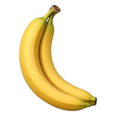 plátano maduro amarillo sticker