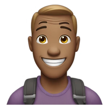 inside out happy sticker