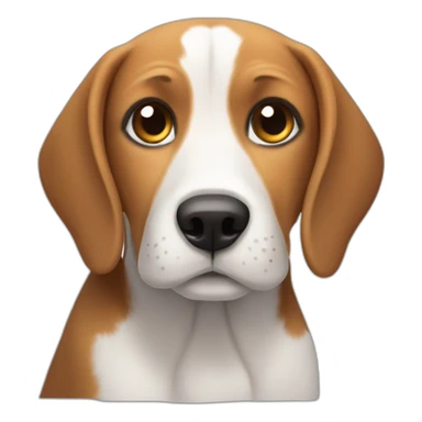 Beagle tout mignon  sticker