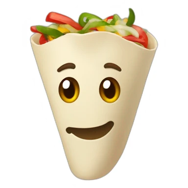 upright fajita sticker