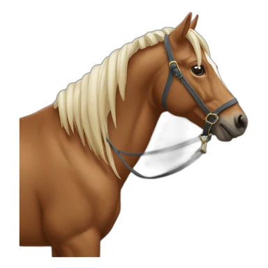 Cheval qui cabre sticker
