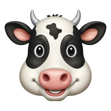 Quiero que me crees un emoji de la vaca Saturno saturnita sticker