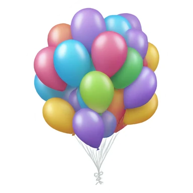 Helium Ballon three sticker