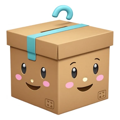 a box and good written in it also fill the background with pastel blue color sticker