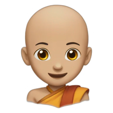 Aang do a heart sticker