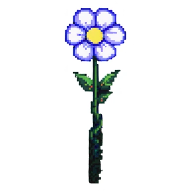 liquid flower sticker