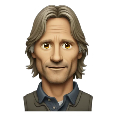 Viggo mortensen sticker