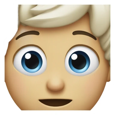 Crying but happy sticker