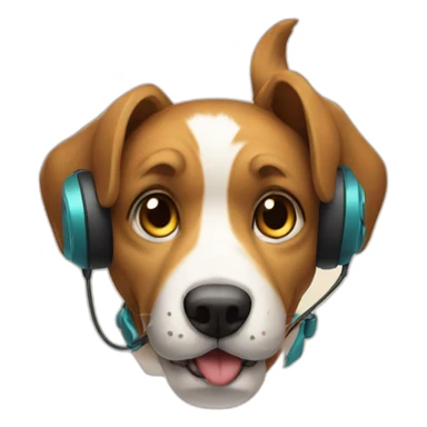 cão gamer sticker