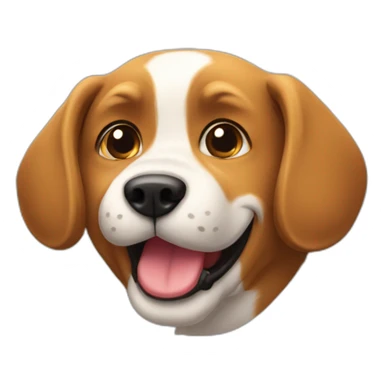 Chat qui fait un câlin à un chien sticker