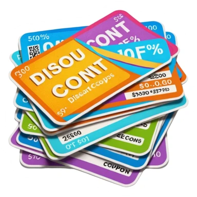 Discount sticker
