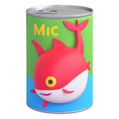tuna in a can sticker