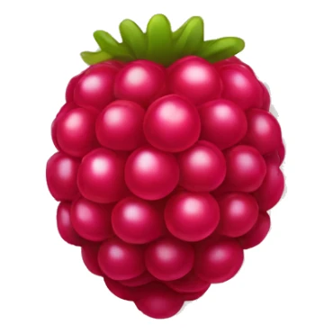 Raspberry sticker
