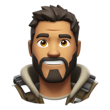 Fortnite scar face sticker