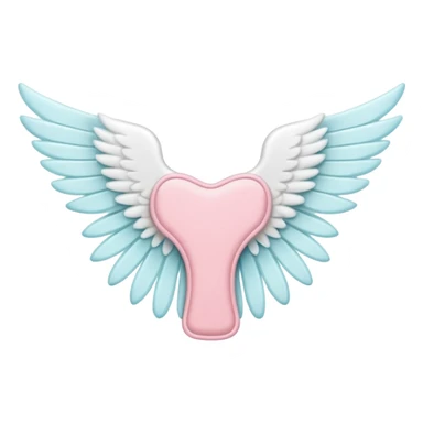 female sanitary pad with wings, clean and simple appearance sticker