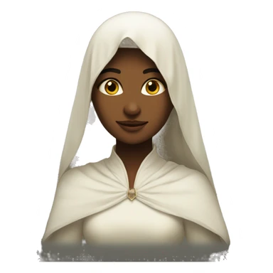veela: Beautiful, enchanting beings with magical abilities and a temperamental nature, often appearing as woman shadows with transparent veils. sticker