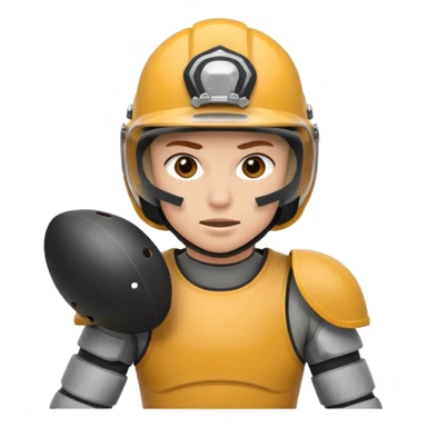 tackling emoji for a defender for football  sticker