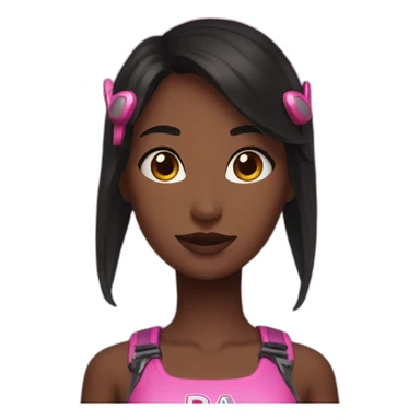 Dva but black sticker