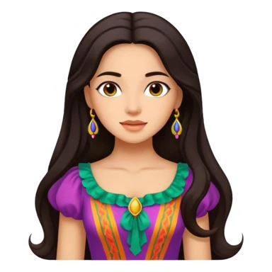 Esmeralda preciosa sticker