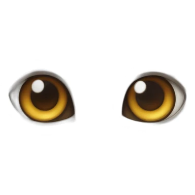 gato con ojos enamorados sticker