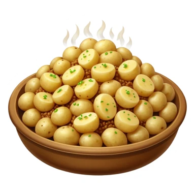 patate hachée dejeuné sticker