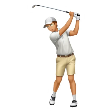 golfer struck by lightning  sticker