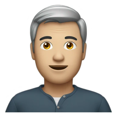 Un homme seul dans un pré nuit sticker