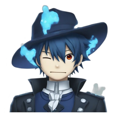 Rin okumura blue exorcist sticker